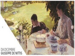 Colazione in giardino - De Nittis Mostra a Palazzo dei Diamanti - De Nittis