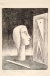 89 Carlo Carrà, L’amante dell’ingegnere, 1921-1949, litografia su zinco, cm 35,8x26